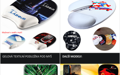 Gelové podložky pod myš